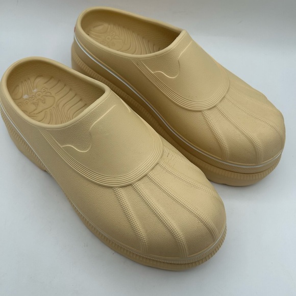 SOREL Sabots Caribou Chunky Platform Clog Mule Cream Women’s size 10 Slip On - Picture 5 of 13